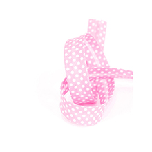 Biais tape through dots 18 mm light pink 74801831